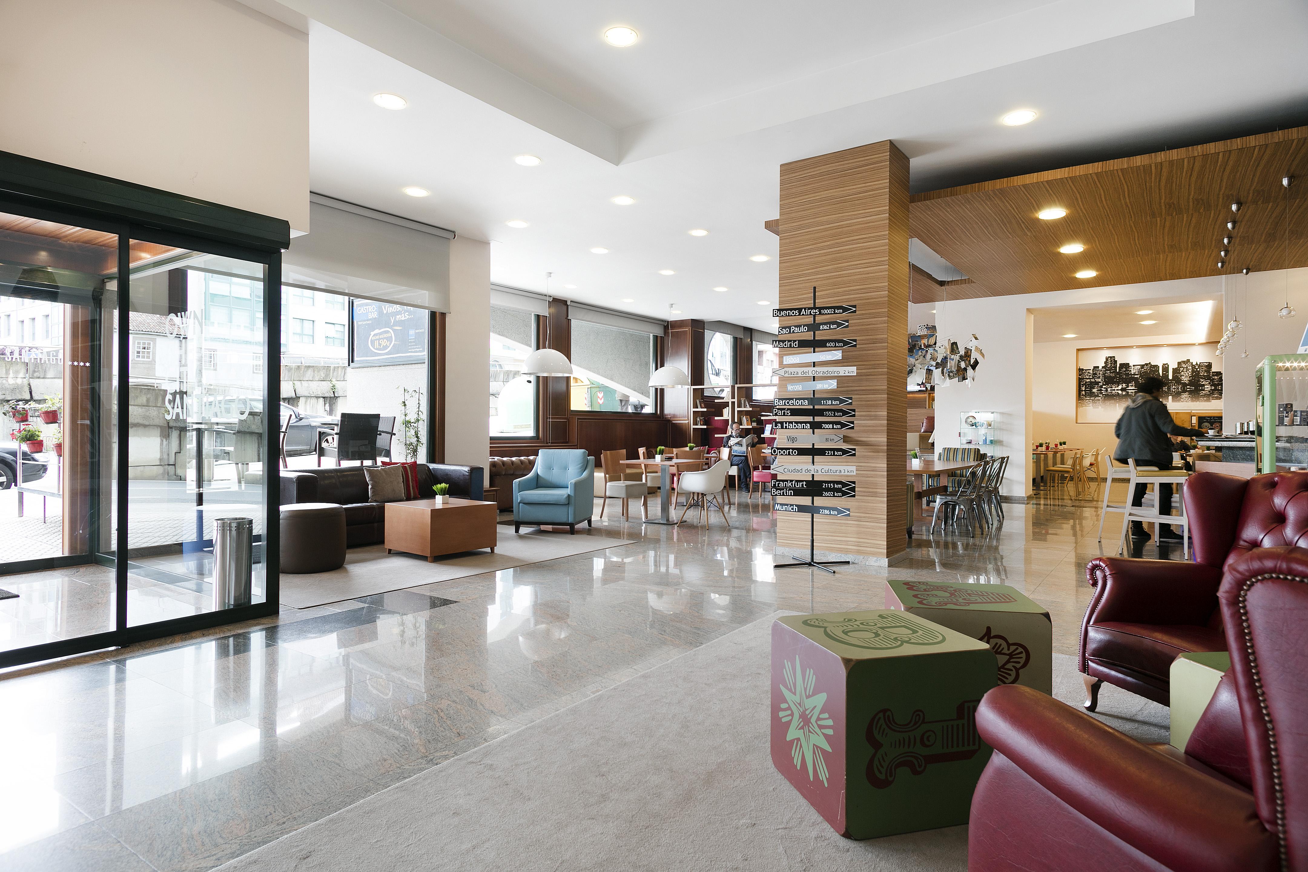 Hotel Santiago Plaza Affiliated By Melia Santiago de Compostela Exterior photo